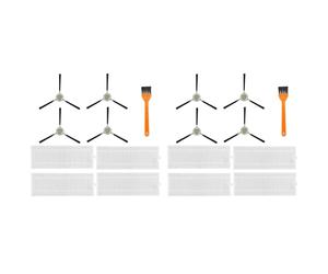 Cryofu Juego de 2 filtros HEPA laterales para aspiradoras Life K2 K3 K4 M210 M210S M210B M213 robot limpiador de vacío