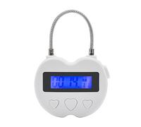 Cryofu Smart Time Lock LCD Temporizador electrónico multifunción, resistente al agua, recargable por USB, temporizador temporal