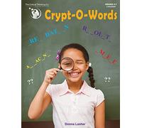 Crypt-O-Words - "Caught, not Taught" Vocabulary through Thinking Activities Kids Workbook (Grades 4-7)