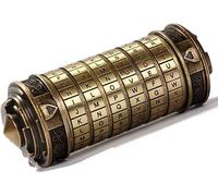 Cryptex Da Vinci Code Mini Cryptex Lock - Cajas de rompecabezas con compartimentos ocultos, aniversario, día de San Valentín, regalos románticos de cumpleaños para ella, regalos para novia, caja para