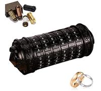 Cryptex Da Vinci Code Mini San Valentin Regalos Originales Hombre Mujer Cerradura Regalos Divertidos Originales para Mujer Hombre Amigo Novio Novia Parejas Invisible Madres Padres Personas