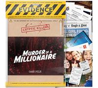 Juego de misterio de asesinato sin resolver - Investigación de archivos de caso frío - Asesinos crípticos - Pistas de detectives/evidencia - Resuelve el crimen - Para individuos, noches de citas y