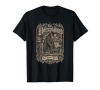 Cryptid Adventure Crew Sasquatch UFO Bigfoot Camiseta gráfica económica