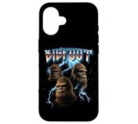 Cryptid Metalcore Heavy Metal Music Band Sasquatch Bigfoot Carcasa para iPhone 16
