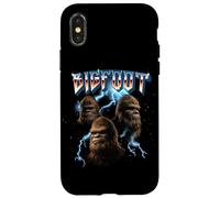 Cryptid Metalcore Heavy Metal Music Band Sasquatch Bigfoot Carcasa para iPhone X/XS