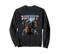 Cryptid Metalcore Heavy Metal Music Band Sasquatch Bigfoot Sudadera