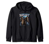 Cryptid Metalcore Heavy Metal Music Band Sasquatch Bigfoot Sudadera con Capucha