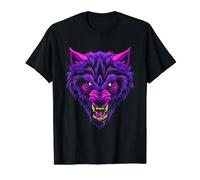 Cryptid Werewolf Head Halloween Mitología Criatura mítica Camiseta gráfica económica