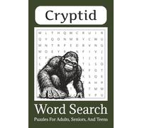 Cryptid Word Search Puzzle book: Word Searches with Easy to Read Print about Cryptids, Monsters, mythology, and More | 6x9 inches, 110 pages | 50+ ... for Vacations, Holidays, and Leisure Time