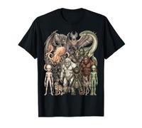 Cryptids y Criaturas míticas Fantasía Arte Camiseta