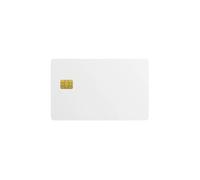 Cryptnox FIDO2 - Llave de seguridad sin contraseña y autenticación 2FA - Compatible con Microsoft, Apple, Google, Android y más - Práctico formato de tarjeta - NFC y contacto (blanco)