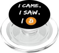 Crypto - Bitcoin - Blockchain - Criptomoneda - Diversión - Regalo PopSockets PopGrip para MagSafe