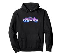 Crypto Bro cripto Minimalista Bitcoin Blockchain Design Sudadera con Capucha