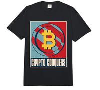 Crypto Conquista HODL Crypto Token Blockchain Criptomoneda Comfort Colors Adult Heavyweight T-Shirt