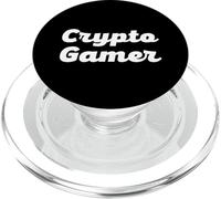 Crypto Gamer NFT Blockchain Gaming Cryptocurrency Video Game PopSockets PopGrip para MagSafe