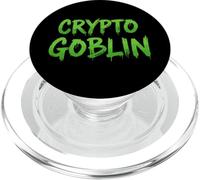 Crypto Goblin Trading de criptomonedas BTC Traje de inversión PopSockets PopGrip para MagSafe