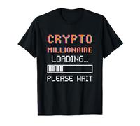 Crypto Millionaire Cargando Funny Bitcoin Criptomoneda Camiseta