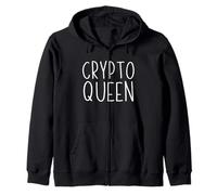 Crypto Queen para Mujeres en criptomonedas/NFT Girls Crypto Sudadera con Capucha