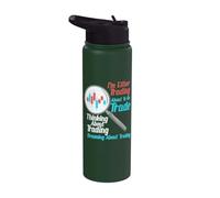 Crypto Stock Trading Investor Day Trader divisas forex Stainless Steel Insulated Water Bottle