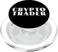 Crypto Trader Criptomoneda Blockchain Crypto Coin Trading PopSockets PopGrip para MagSafe
