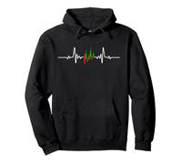 Crypto Trader Heartbeat Forex Bolsa de Valores Comercio Divertido Sudadera con Capucha