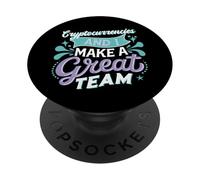 Crypto y yo hacemos un gran equipo PopSockets PopGrip Adhesivo