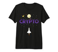Cryptocurrency Space Rocket Crypto Go Up Only In Crypto Camiseta Premium