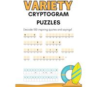 Cryptogram Puzzle Book