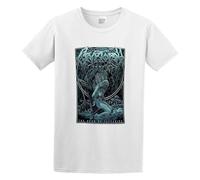 Cryptop SY Book of Suffering Death Metal Band Print Unisex T-Shirts Men tee Cotton Tops White Shirt XXL