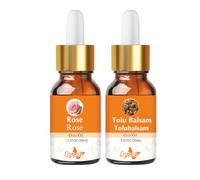 Crysalis Aceite combinado: rosa (damascena rosa) - 30 ml/1,01 oz y bálsamo de tolu (Myroxylon balsamum) - 30 ml/1,01 oz