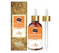 Crysalis Aceite portador puro de semillas de papaya (Carica Papaya), aceite portador prensado en frío, 15 ml