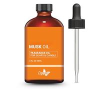 Crysalis Musk Fragrance Oil for Candle Making, Soap Making, Wax Melts, Diffusers & DIY Crafts - Long-Lasting Scent - 4 oz / 118 ml