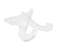 Crystal Acrílico Kalimba Supar Soportes Accesorios de Instrumentos de Música Portátil para Exhibición de Decoración del Hogar (Claro)