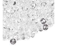 Crystal Acrylic Bead, 6mm/8mm Round Spacer Beads Acrylic Diamonds Vase Fillers Beads for Jewelry Making Jewelry DIY Craft (8mm(1000pcs))