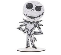 Crystal Art Buddies XL - Kit Original de Diamond Painting, Jack Skellington, Colección Disney, Set de Manualidades para Niños 6+ con Cristales de Resina Brillantes y Soporte de Madera, 20-25 cm