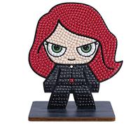 CRYSTAL ART Kit de figura de diamante Marvel - Black Widow