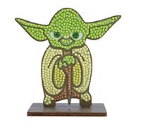 CRYSTAL ART Kit de figura de diamante Star Wars - Yoda