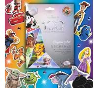 CRYSTAL ART Paquete de calcomanías Disney D100, incluye 3 calcomanías, kit de arte de diamantes para niños y adultos