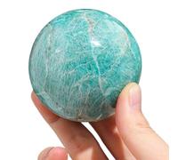 Crystal Ball Ornaments, Crystal Gemstone Sphere,Polished Ball for Decoration Fengshui,50~60mm
