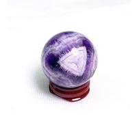 Crystal Ball Ornaments, Crystal raw Stone Polished Home Office Desktop Decoration Crystal Crafts Ornaments,50mm
