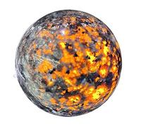 Crystal Ball Powerful Wicca Crystals and Flame Stones Sphere Spiritual Witchcraft (Size : 20mm-30mm)
