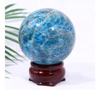 Crystal Ball Rough Stone Polished Seven-Star Array Ornaments Home Office Feng Shui Ornaments Crystal Crafts,G