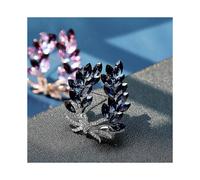 Crystal Bauhinia Bouquet Anti-fade Brooch Women's Fashion Palace Retro Corsage Pin Fixing Clothes