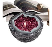 Crystal Candles For women- Energy Crystal Desktop Candle, Soothing Candle Bowl Home Decor, Meditation And Relaxation Accessory, Aromatherapy Decoration For womenAnd Girls | Useful For womenGirls Wi