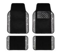 Crystal Car Mats, Breathable Anti-Slip Waterproof Mats