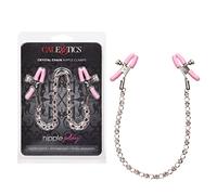 CRYSTAL CHAIN NIPPLE CLAMPS