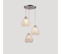 Crystal Chandeliers, Kitchen Island Light Fixture Hanging Linear K9 Lighting Chrome Contemporary Flush Mount Ceiling Lamp for Living Room Dining