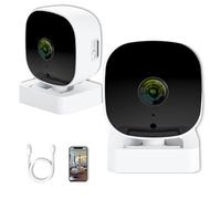Crystal-Clear 2k Security Camera with Color Night Vision, 24/7 Reliable Surveillance, Vision Easy Install for Home Yard Garden Farm (1pcs+32GB Memory Card)