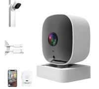 Crystal-Clear 2K Security Camera with Color Night Vision, Succeedto Crystal-Clear 2K Security Camera, 2.4ghz WiFi Indoor Surveillance & Security Cameras for Home Security, Easy Install (1PCS)