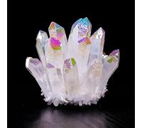 Crystal Cluster Quartz Crystals Crystals Stone Crystal Columnar Crystal Gift Crystal Ornaments Crystal Large Crystals Quartz Crystal,Colorful,400~500g